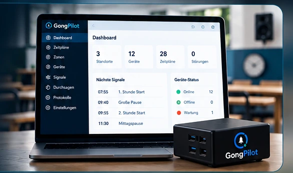 GongPilot – intelligente Zeit- und Signalsteuerung